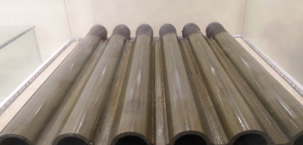 水冷壁前墻管屏\15CrMoG、Φ28.6×5.6mm（內(nèi)螺紋） L=6000mm管屏節(jié)距2×46mm