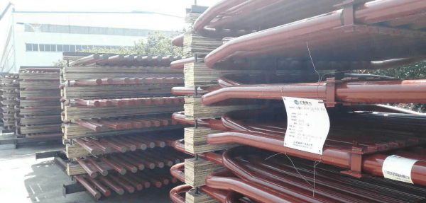 雙面水冷壁管（內(nèi)螺紋）Φ60×12.2mm，材質(zhì)：12Cr1MoVG。含材質(zhì)證明、出廠合格證，水壓試驗(yàn)、通球報(bào)告等資料