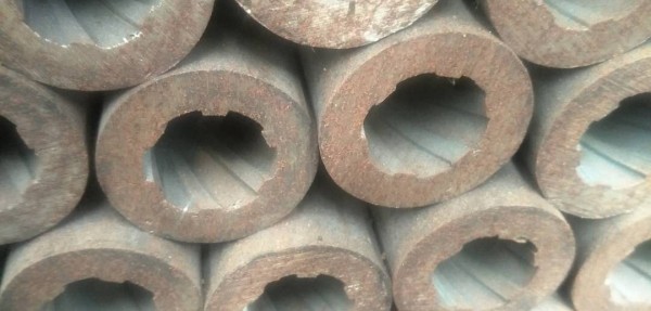 雙面水冷壁管（內(nèi)螺紋）Φ60×12.2mm，材質(zhì)：12Cr1MoVG。含材質(zhì)證明、出廠合格證，水壓試驗(yàn)、通球報(bào)告等資料